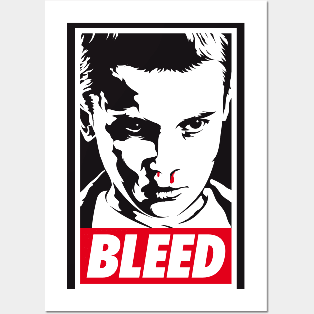 BLEED Wall Art by CappO